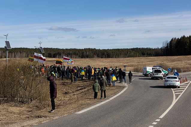 Protestas pasienyje