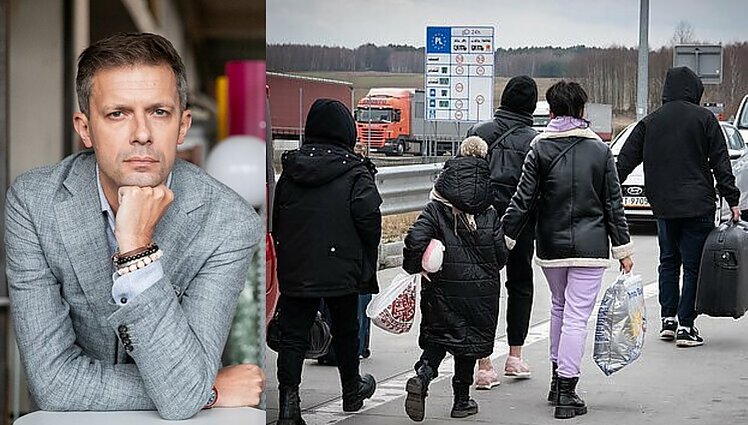 Su 240 žmonių išgelbėjusiu konvojumi iš Ukrainos sugrįžęs Tapinas: vaikai buvo ramūs ir suprato, kad yra karo vaikai