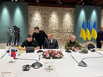 Ukrainian-Russian negotiations in Turkey in March Ukrainian-Russian negotiations in Turkey in March