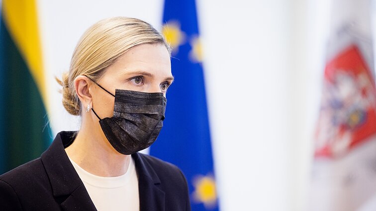 Bilotaitė: iš Kaliningrado į Lietuvą įvažiavusius traukinius gali lydėti sraigtasparniai