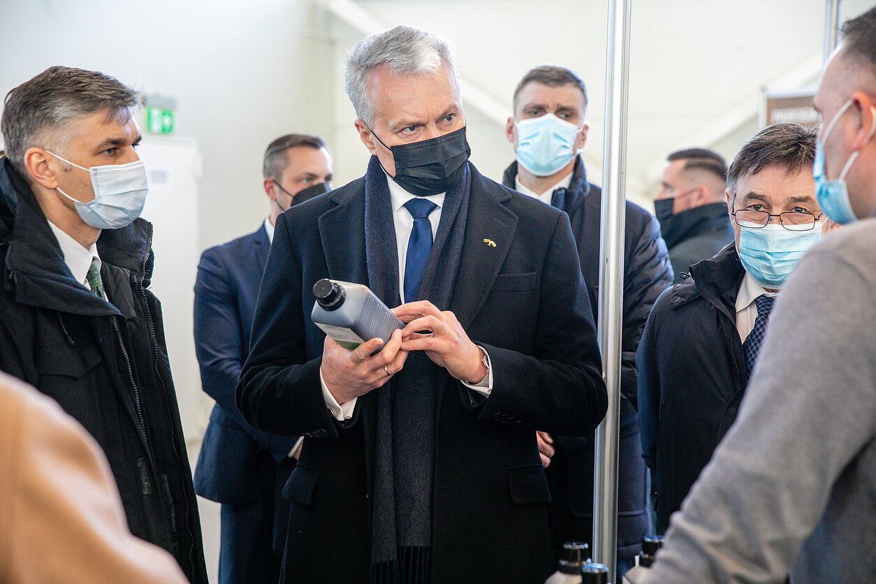 Prezidentas Gitanas Nausėda tarptautinėje žemės ūkio parodoje