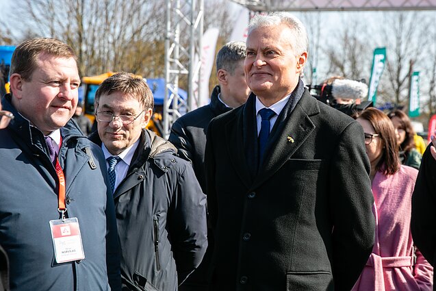 Prezidentas Gitanas Nausėda tarptautinėje žemės ūkio parodoje
