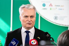 Prezidentas Gitanas Nausėda tarptautinėje žemės ūkio parodoje