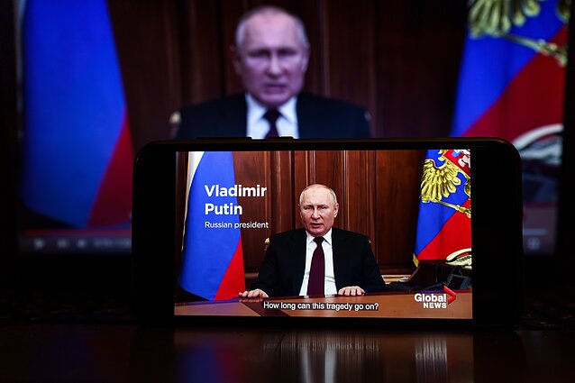 В. Путин, российская пропаганда