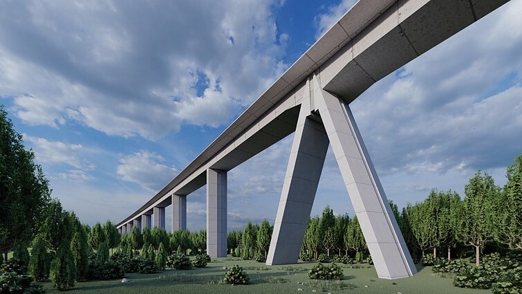 Visualisations of the bridge