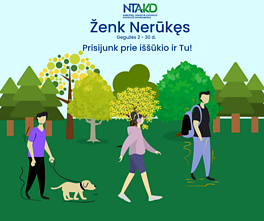 Kviečia imtis pavasarinio žingsnių iššūkio „Ženk nerūkęs“ Kviečia imtis pavasarinio žingsnių iššūkio „Ženk nerūkęs“