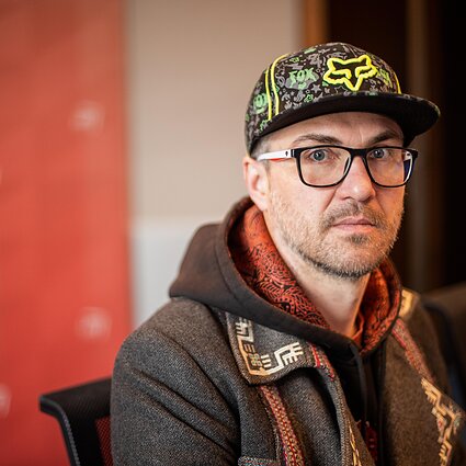 Ukrainiečių grupės „TaRuta“ lyderis Jevgenas Romanenka