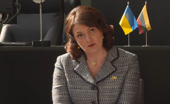Nausėdienės kalba studentams iš Ukrainos: ar žemė vis dar žmonių planeta, jei atimama prigimtinė teisė būti?