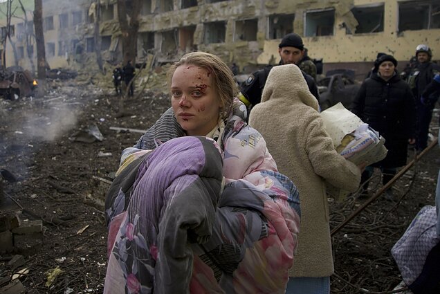 Rusijos puolimas Mariupolyje; Mariana Višegirskaja 