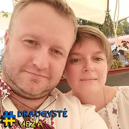 Draugystė veža. Oliona ir Olegas Golovatenko: Lipome į automobilį žinodami, kad evakuacinius automobilius apšaudo ir kelyje stovi daug jų, su negyvais kūnais