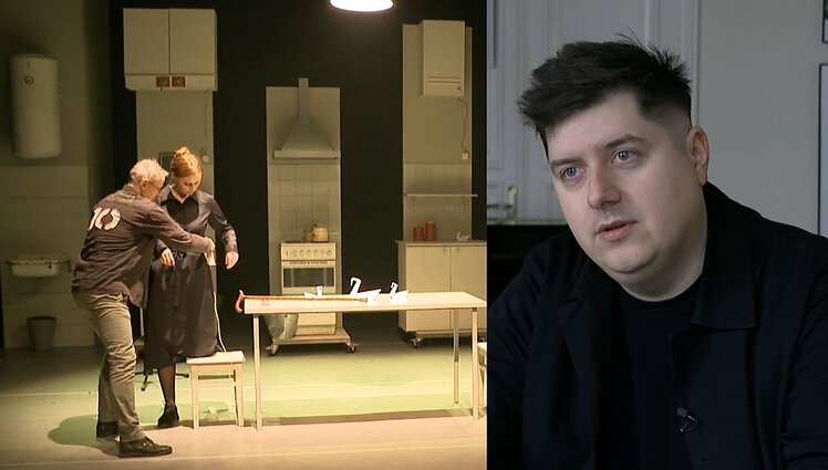 Vilniaus mažajame teatre – premjera: režisieriaus iš Ukrainos pristato spektaklį apie praradimus, susitaikymą su mirtimi ir karą