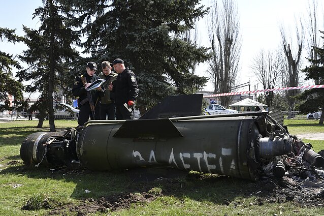 Rusijos raketa Kramatorske