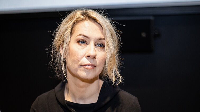 Žickytė sako nesanti tikra, ar ryžtųsi eiti į gatves rusų kūrėjų vietoje: iš mūsų pozicijų lengva nuo sofos galvoti