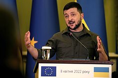 Ukrainos prezidentas Volodymyras Zelenskis