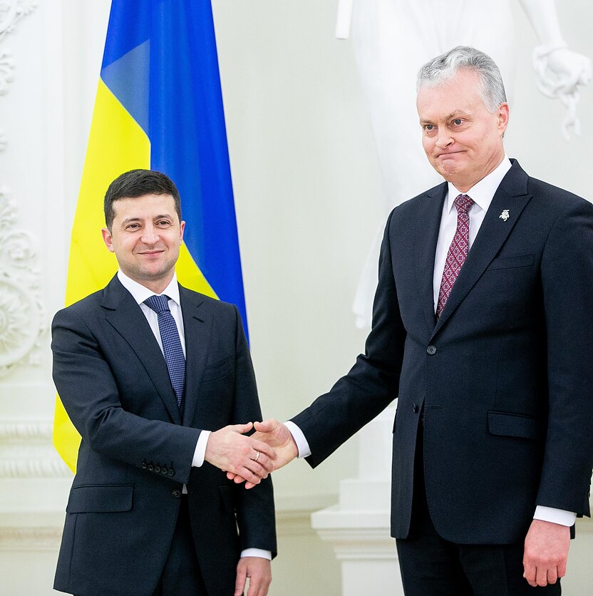 E. Blažio / LRT nuotr., Lietuvos ir Ukrainos prezidentų susitikimas
