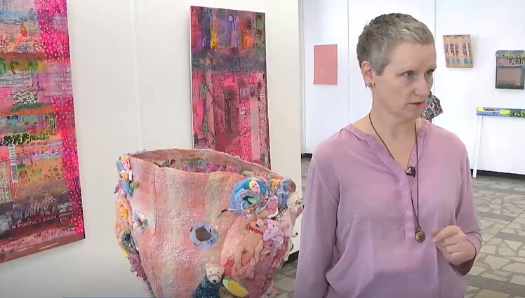 Menininkė Jurga Šarapova: ką šiomis dienomis bekurtų skirtingų sričių menininkai, viskas – refleksija Ukrainos tema