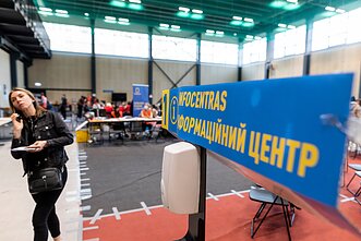 Регистрационный центр украинцев в Вильнюсе