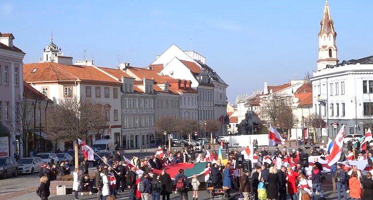 Vilniaus sąsiuvinis. Gudų laisvės diena Vilniuje, velykiniai sveikinimai bei pokalbis apie knygą „Gudijos istorija“