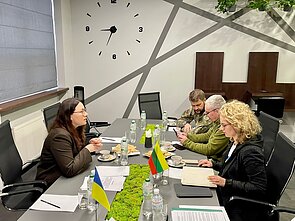 Aušrinė Armonaitė apsilankė Kyjive Aušrinė Armonaitė apsilankė Kyjive