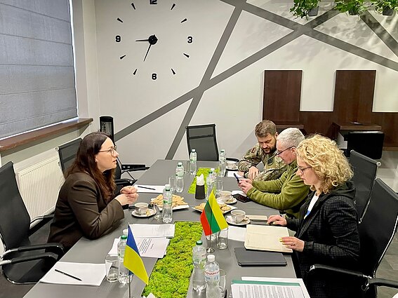 Aušrinė Armonaitė apsilankė Kyjive Aušrinė Armonaitė apsilankė Kyjive