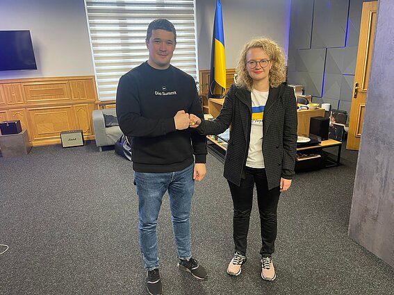 Aušrinė Armonaitė apsilankė Kyjive Aušrinė Armonaitė apsilankė Kyjive