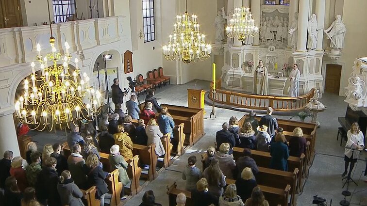 Velykų pamaldos iš Vilniaus evangelikų liuteronų bažnyčios