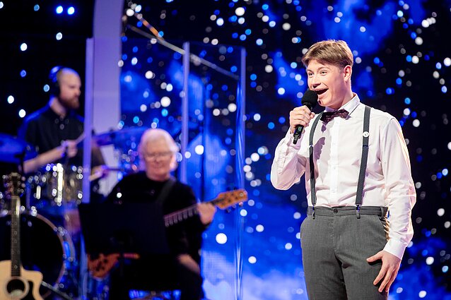 Dainų dainelė 2022. Matas Gulbinas – „Come Fly With Me“