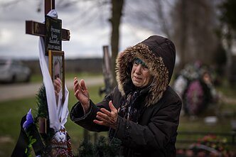 Laidotuvės Bučoje Laidotuvės Bučoje