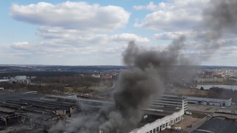 Per Velykas liepsnojo Alytaus įmonė