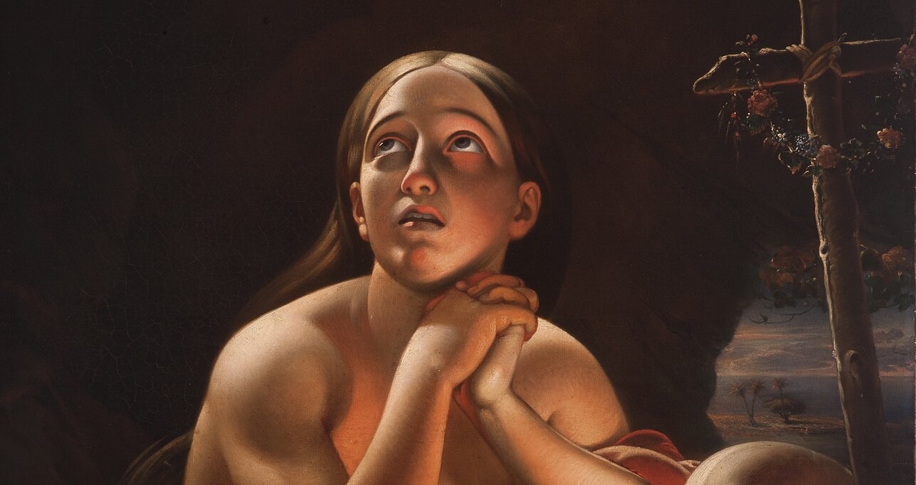 Vladislovas Neveravičius (1814/1815–1891). Atgailaujanti šv. Marija Magdalietė