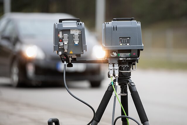 Vilniuje pristatytas jau veikiantis mobilus greičio matuoklis