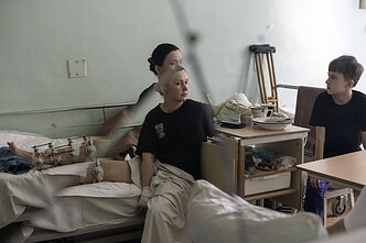Ukrainos ligoninės karo metu