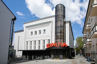 Romuva cinema in Kaunas.