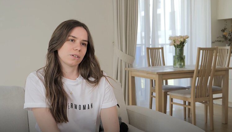 Nutrūkus santykiams su Jonu Ohmanu Žemyna nedvejojo toliau savanoriauja Blue/Yellow: pagalba svarbiau už asmeniškumus