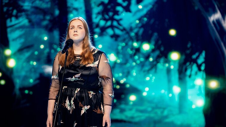 Dainų dainelė 2022. Augustė Rutkauskaitė – „Kad aš našlaitėlė“