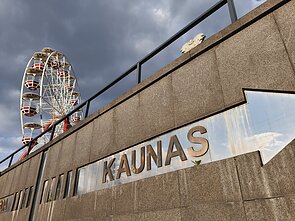 Mobilus apžvalgos ratas Kaune Mobilus apžvalgos ratas Kaune