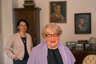 Karina Firkavičiūtė ir Halina Kobeckaitė 