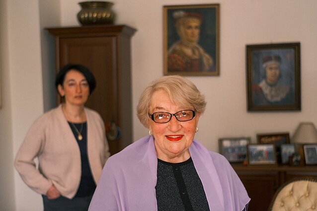 Karina Firkavičiūtė ir Halina Kobeckaitė 