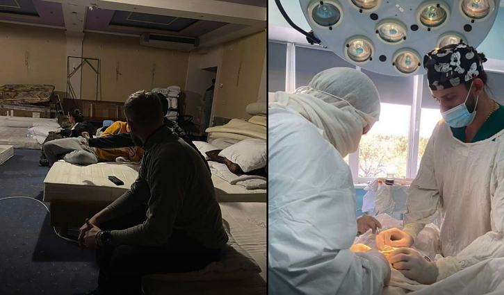 Lietuvos medikai Ukrainoje: sunkiausia – kai nukentėję žmonės tau dėkoja, o tu supranti, kad tai jiems turime dėkoti