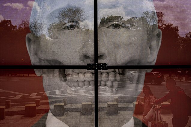 Akcija prieš Rusijos karą Ukrainoje; Vladimiras Putinas