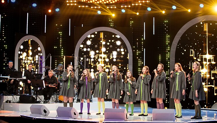 Dainų dainelė 2022. Vokalinis ansamblis „Volungė“ – „Paslaptis“