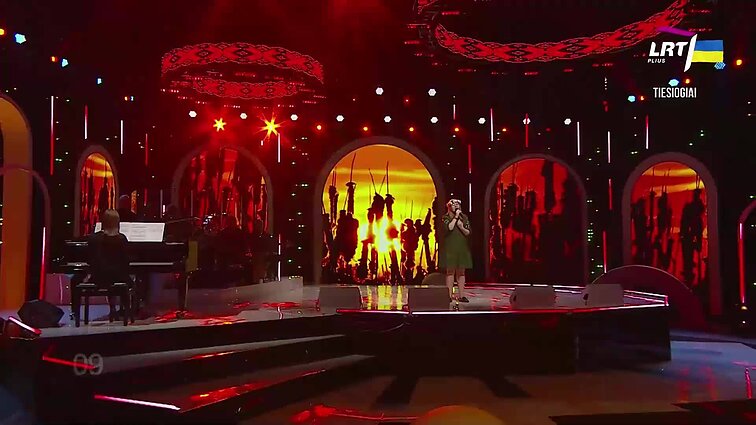 Dainų dainelė 2022. Ugnė Kažemėkaitytė – „Teka, teka šviesi saulė“