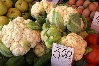 Cauliflower prices started a short-lived boycott action.