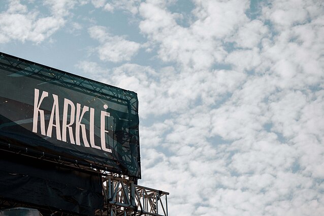 Karklės festivalio akimirka