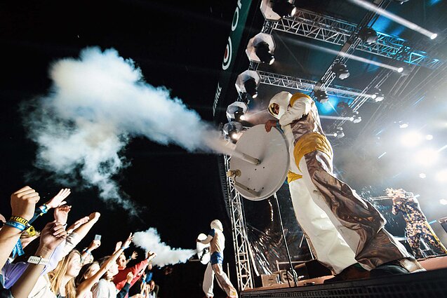 Karklės festivalio akimirka