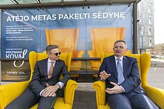 Algimantas Tamelis ir Tomas Poškus