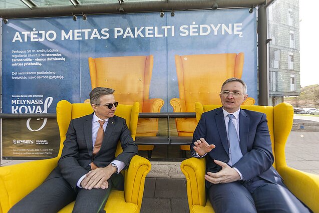 Algimantas Tamelis ir Tomas Poškus