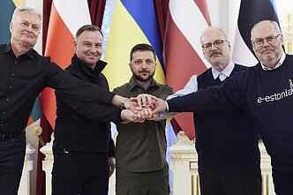 Spotkanie z Wołodymyrem Zełenskim