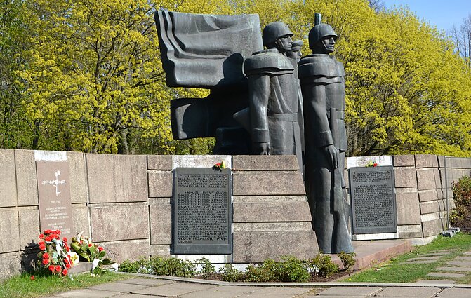 Мемориал советским воинам в Клайпеде