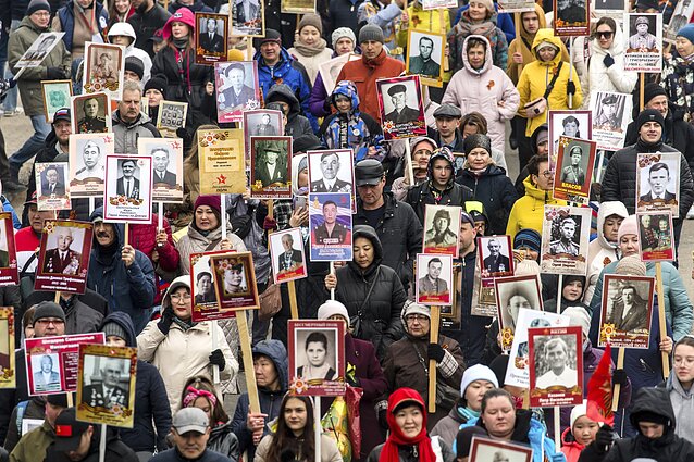 May 9 anniversary in Russia.